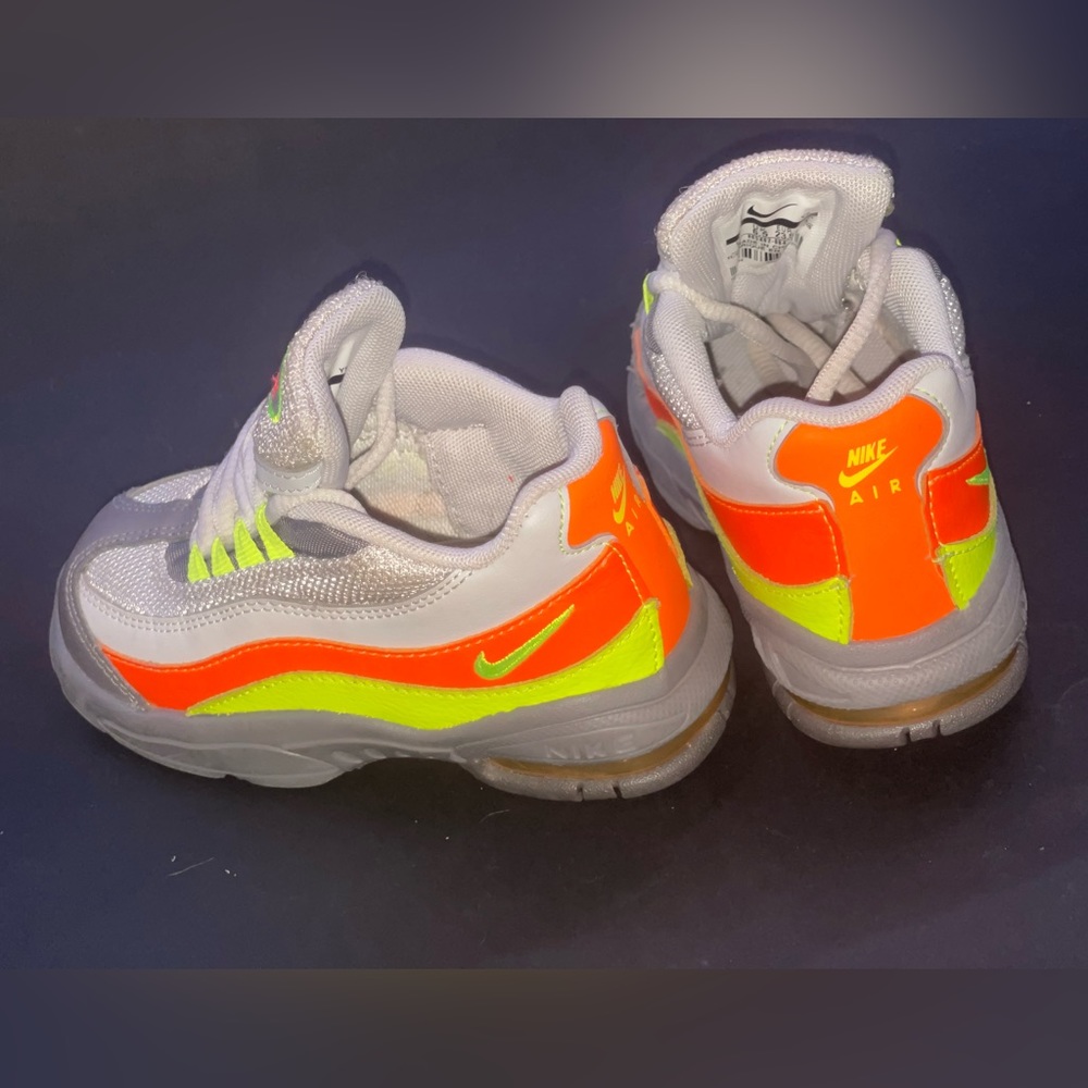 LITTLE MAX 95 TD 'GREY ORANGE VOLT' Size 7c